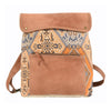 LC-KB132Backpack Upcycled Canvas Ladies Bag