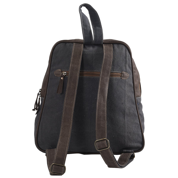 LC-KB143Backpack Upcycled Canvas Ladies Bag