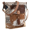 KB150 Large Crossbody Upcycled Canvas Ladies Bag