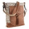KB151 Large Crossbody Upcycled Canvas Ladies Bag