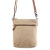 KB151 Large Crossbody Upcycled Canvas Ladies Bag