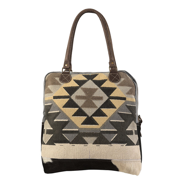 LC-KB157Tote Upcycled Canvas Ladies Bag