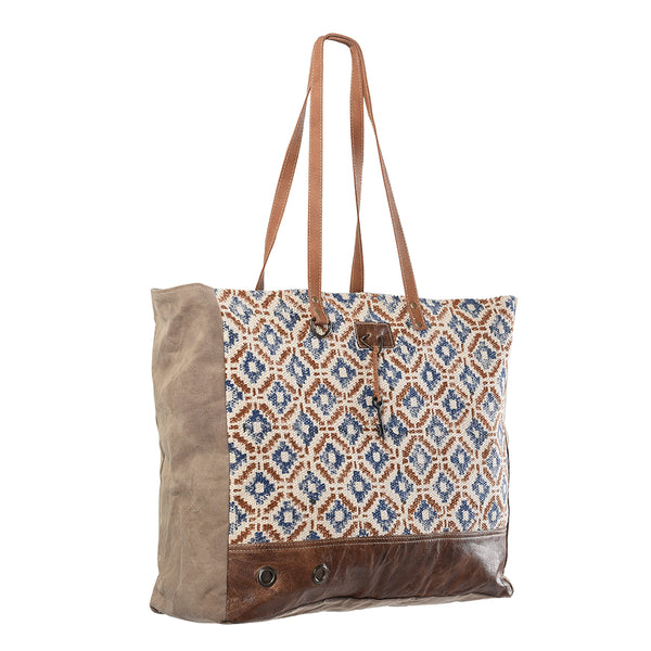 KB169 Weekender Upcycled Canvas Ladies Bag