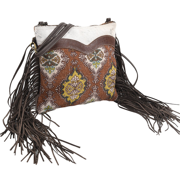 KB170 Crossbody Upcycled Canvas Ladies Bag