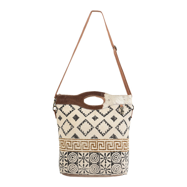 LC-KB180 Crossbody Upcycled Canvas Ladies Bag