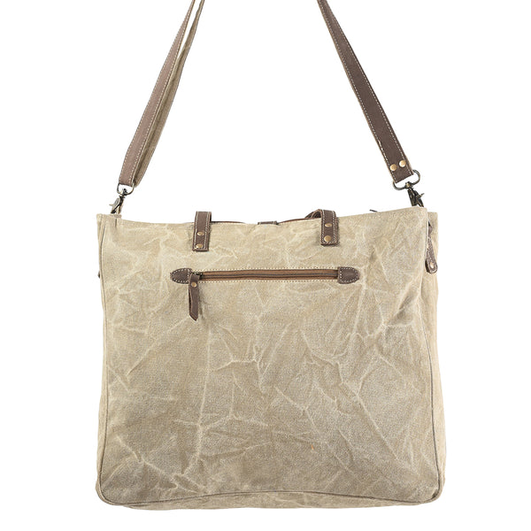 LC-KB183 Tote Upcycled Canvas Ladies Bag