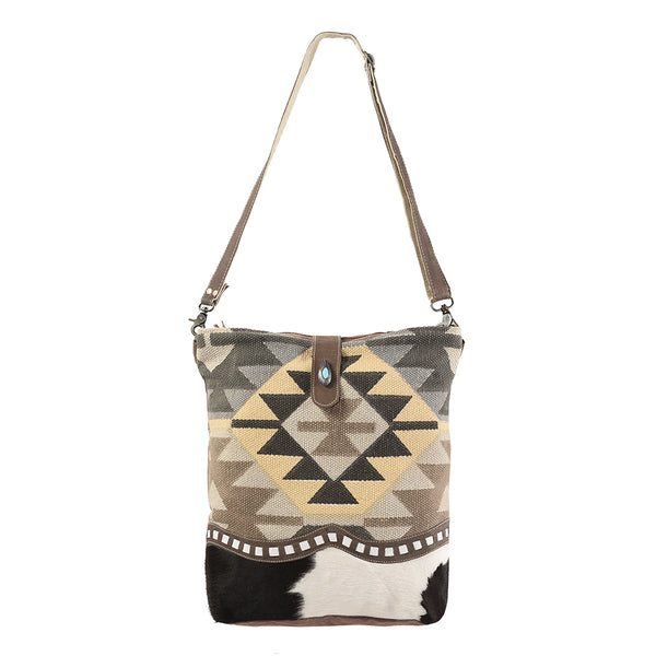 LC-KB187 Crossbody Upcycled Canvas Ladies Bag