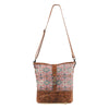 KB198 Large Crossbody Upcycled Canvas Ladies Bag