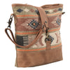 LC-KB199 Large Crossbody Upcycled Canvas Ladies Bag