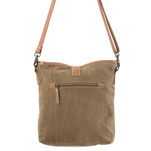 LC-KB199 Large Crossbody Upcycled Canvas Ladies Bag