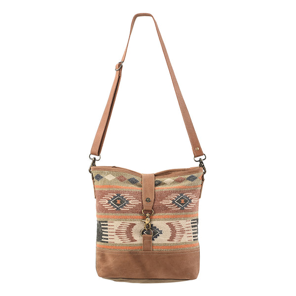 LC-KB199 Large Crossbody Upcycled Canvas Ladies Bag