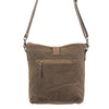 KB200 Large Crossbody Upcycled Canvas Ladies Bag