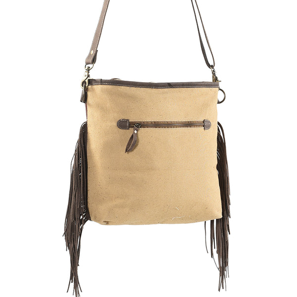 KB208 Crossbody Upcycled Canvas Ladies Bag