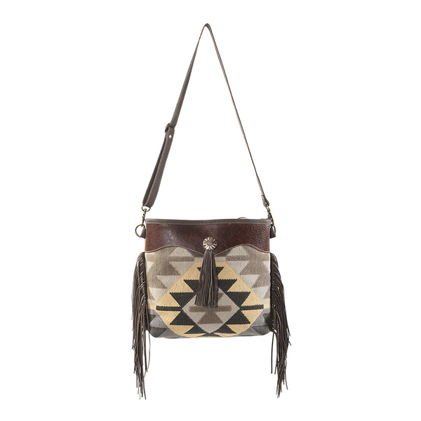 KB208 Crossbody Upcycled Canvas Ladies Bag