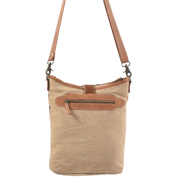 LC-KB210 Large Crossbody Upcycled Canvas Ladies Bag