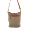 KB211 Large Crossbody Upcycled Canvas Ladies Bag