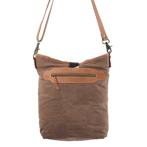 LC-KB212Large Crossbody Upcycled Canvas Ladies Bag