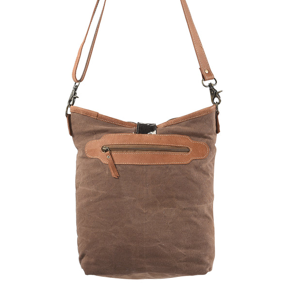 LC-KB212Large Crossbody Upcycled Canvas Ladies Bag