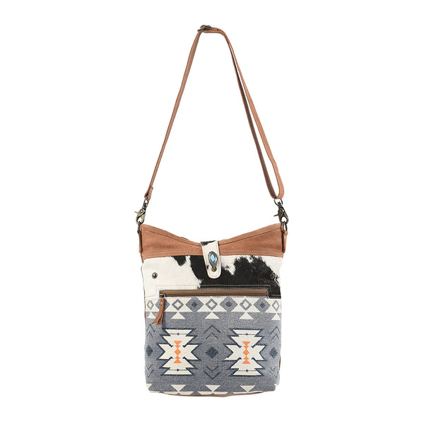LC-KB212Large Crossbody Upcycled Canvas Ladies Bag
