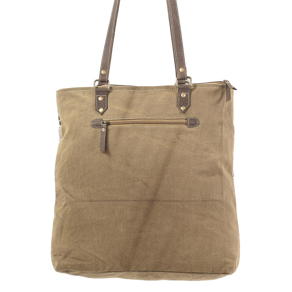 LC-KB214 Tote Upcycled Canvas Ladies Bag
