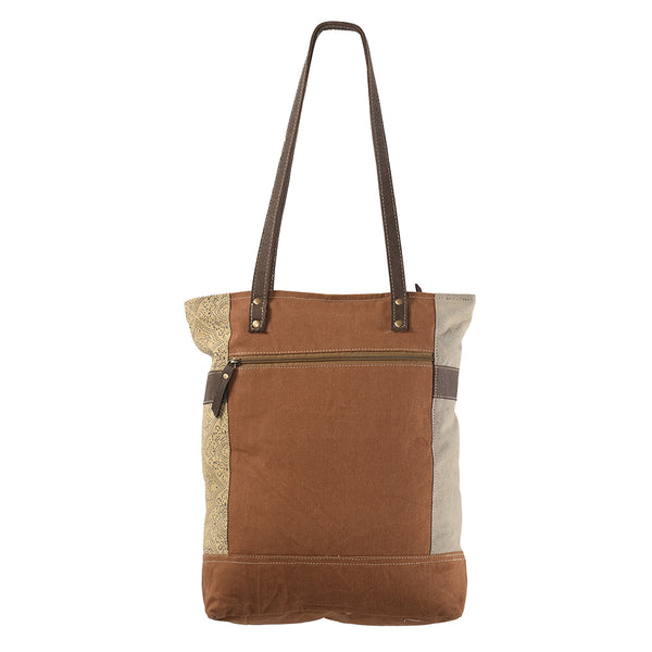 LC-KB224Tote Upcycled Canvas Ladies Bag