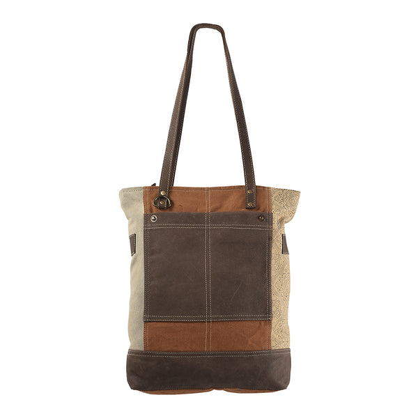 LC-KB224Tote Upcycled Canvas Ladies Bag