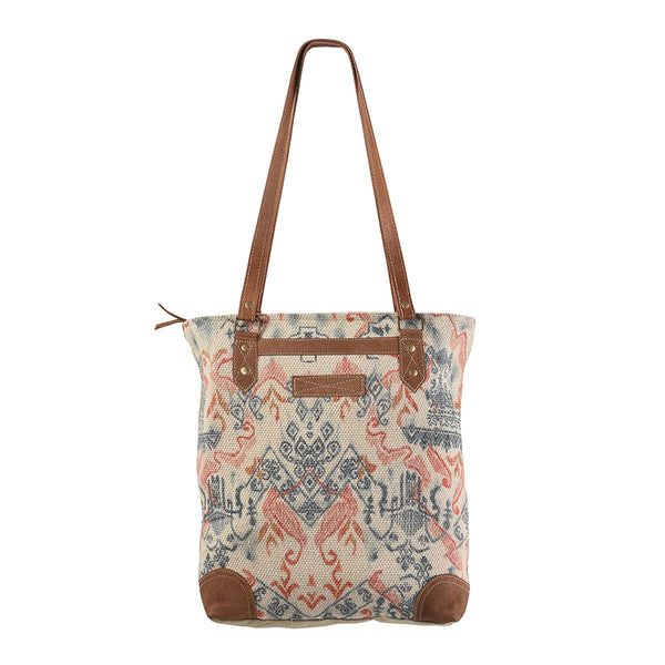 LC-KB227Tote Upcycled Canvas Ladies Bag
