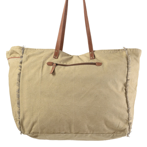 LC-KB236 Weekender Upcycled Canvas Ladies Bag