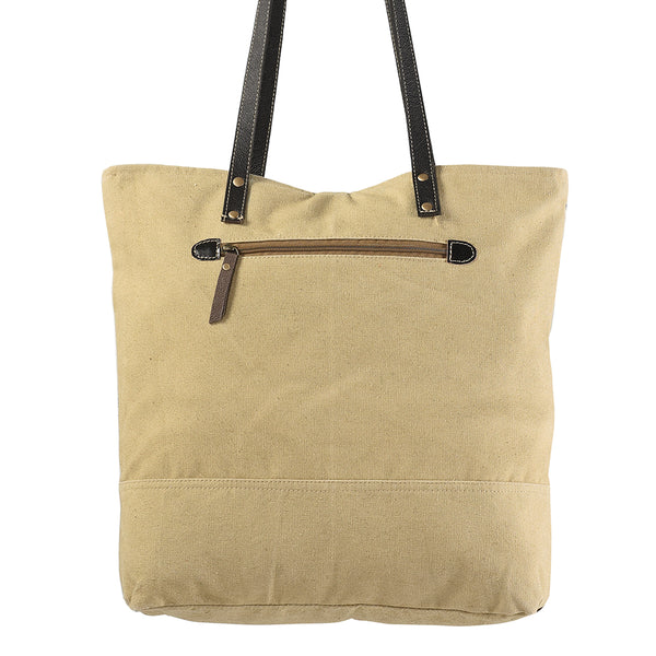 LC-KB238 Tote Upcycled Canvas Ladies Bag