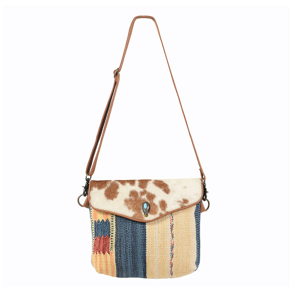 LC-KB247Crossbody Upcycled Canvas Ladies Bag