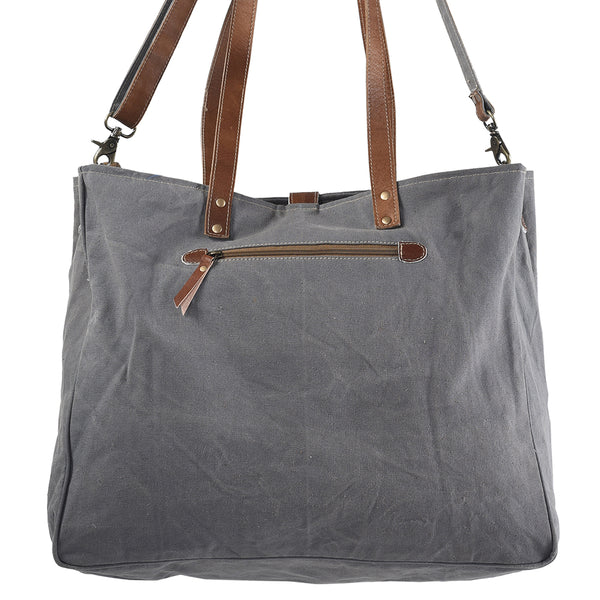 LC-KB248 Weekender Upcycled Canvas Ladies Bag