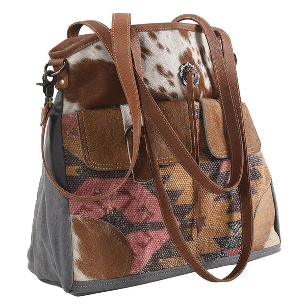 LC-KB252 Tote Upcycled Canvas Ladies Bag