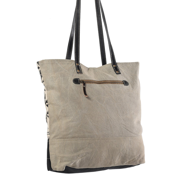 LC-KB256 Tote Upcycled Canvas Ladies Bag