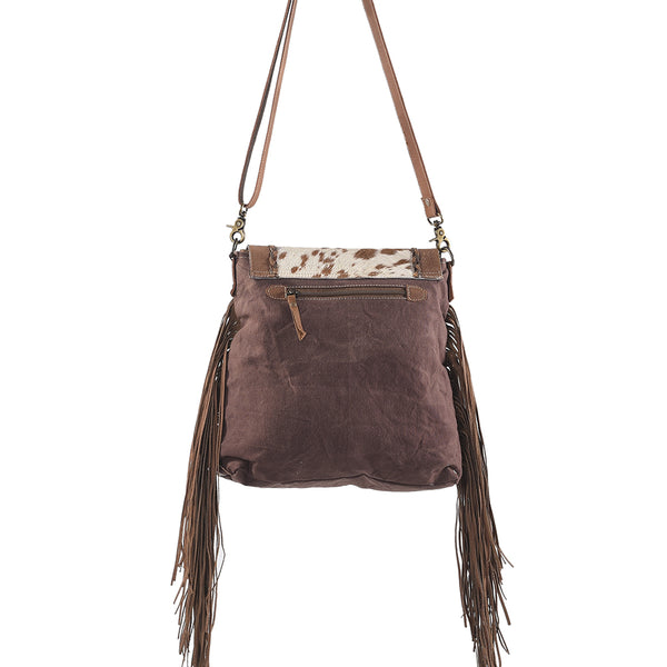 LC-KB258 Messenger Upcycled Canvas Ladies Bag