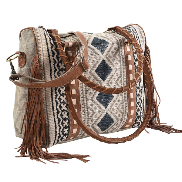 LC-KB261 Tote Upcycled Canvas Ladies Bag