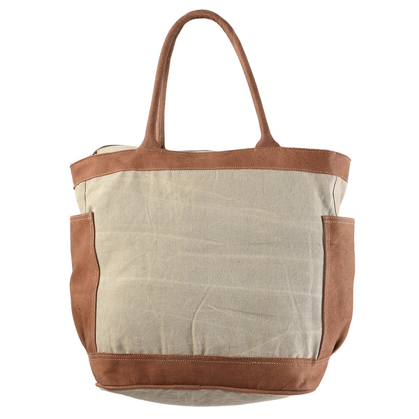 LC-KB268Tote Upcycled Canvas Ladies Bag