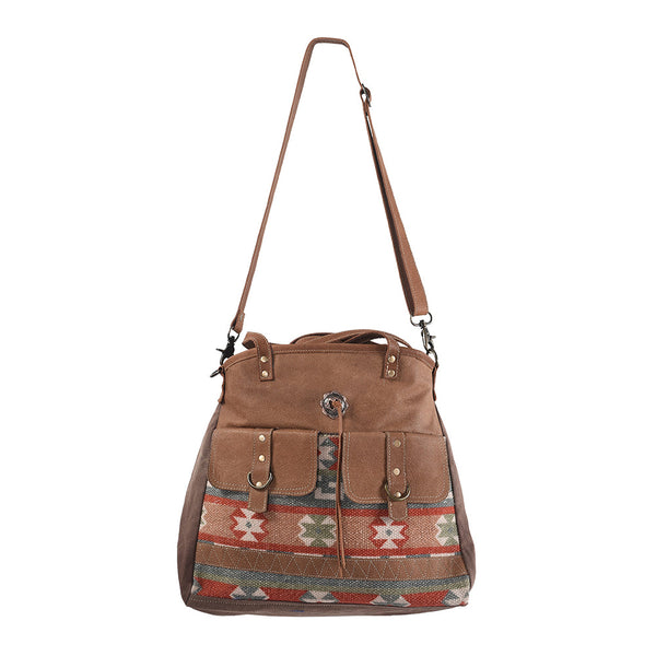 LC-KB272 Tote Upcycled Canvas Ladies Bag