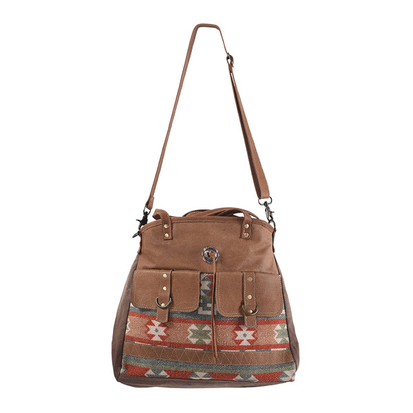 LC-KB272 Tote Upcycled Canvas Ladies Bag