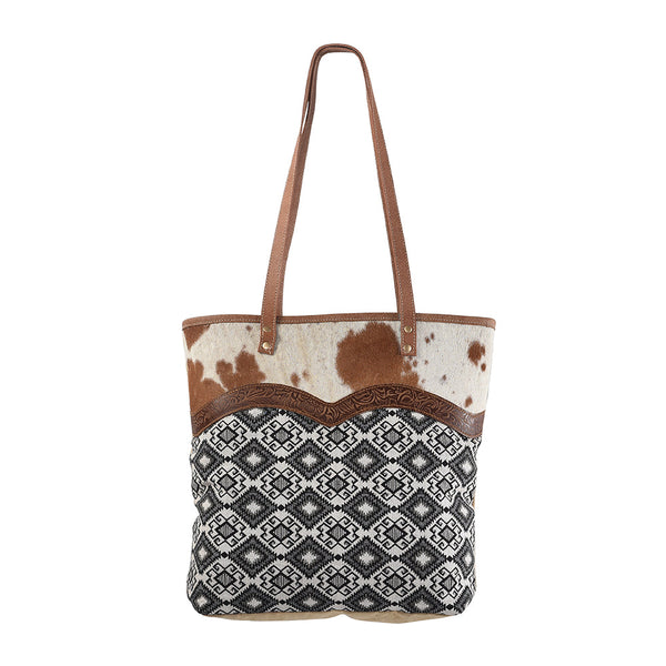 LC-KB281Tote Upcycled Canvas Ladies Bag