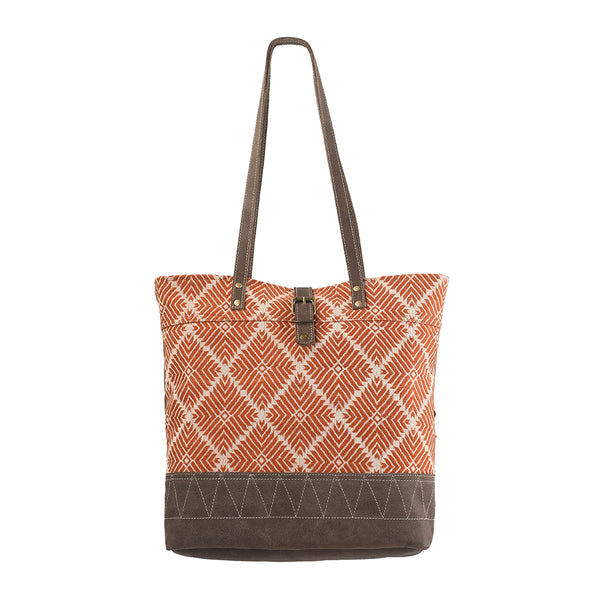 LC-KB284 Tote Upcycled Canvas Ladies Bag