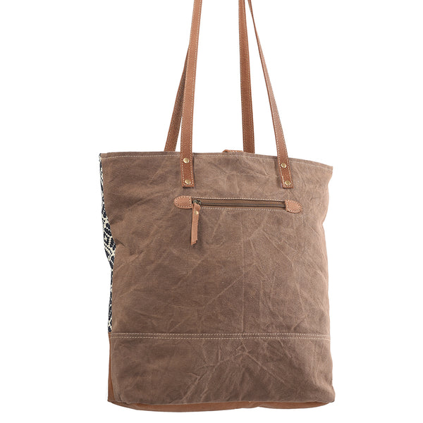 LC-KB285 Tote Upcycled Canvas Ladies Bag