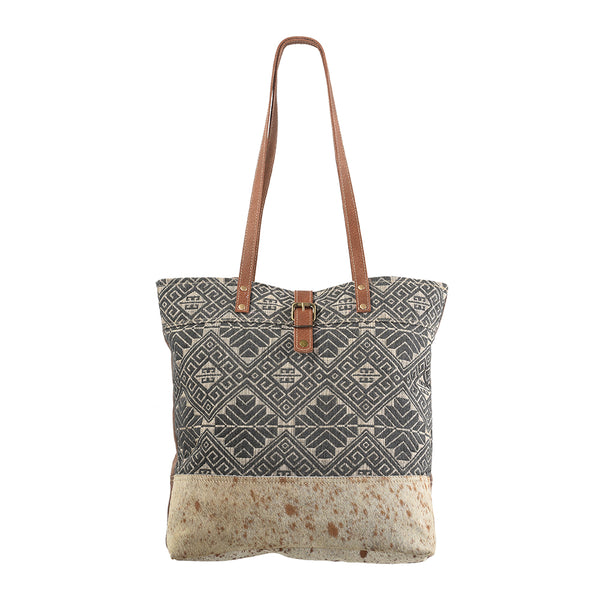 LC-KB287 Tote Upcycled Canvas Ladies Bag