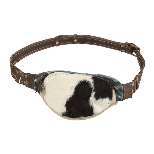 LC-KB289 Fanny Pack Upcycled Canvas Ladies Bag