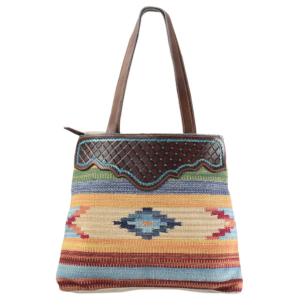 LC-KB300 Tote Upcycled Canvas Ladies Bag