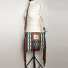 ADBGA272 American Darling Large Cross body Bag Hand-Woven Saddle Blanket Leather