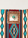 ADBGA272 American Darling Large Cross body Bag Hand-Woven Saddle Blanket Leather