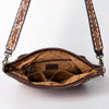 ADBGA275 American Darling Messenger Bag Hand Woven Saddle Blanket Leather