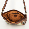 ADBGA275 American Darling Messenger Bag Hand Woven Saddle Blanket Leather