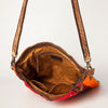 ADBGA278 American Darling Southwestern Woven Saddle Blanket Crossbody Bag
