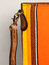 ADBGA278 American Darling Southwestern Woven Saddle Blanket Crossbody Bag
